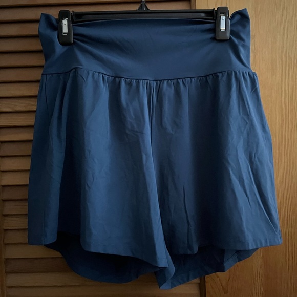 HALARA Pants - HALARA Women's Shorts in blue size L long